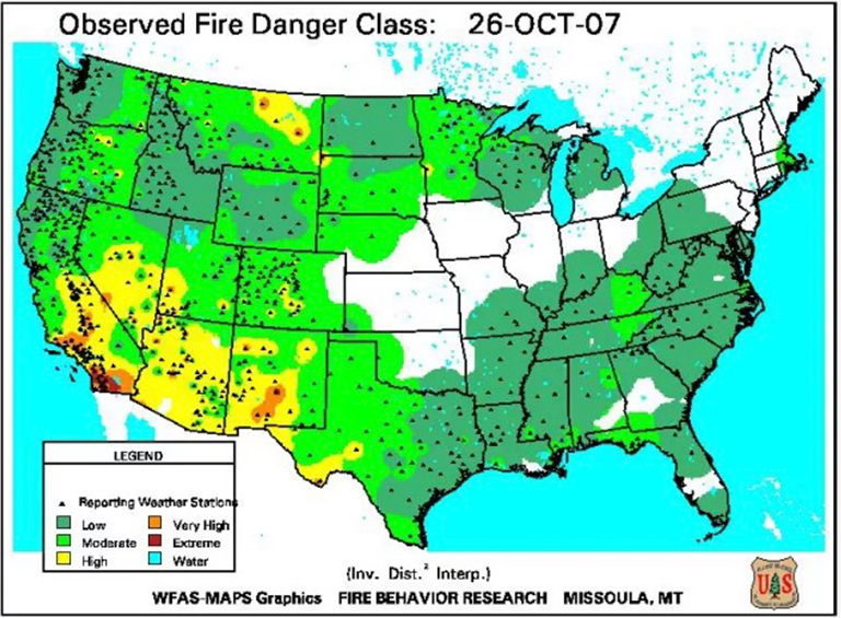 如何预测森林火灾行为-了解森林火灾天气以扑灭野火