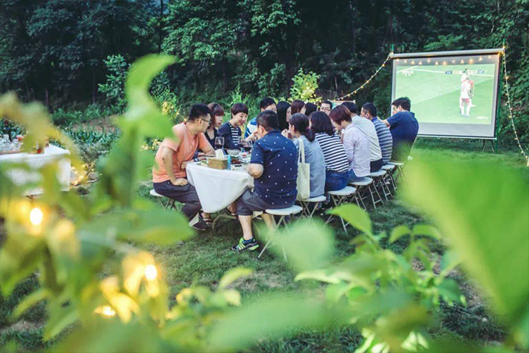 如何在植物花园打造舒适的户外电影院（下）