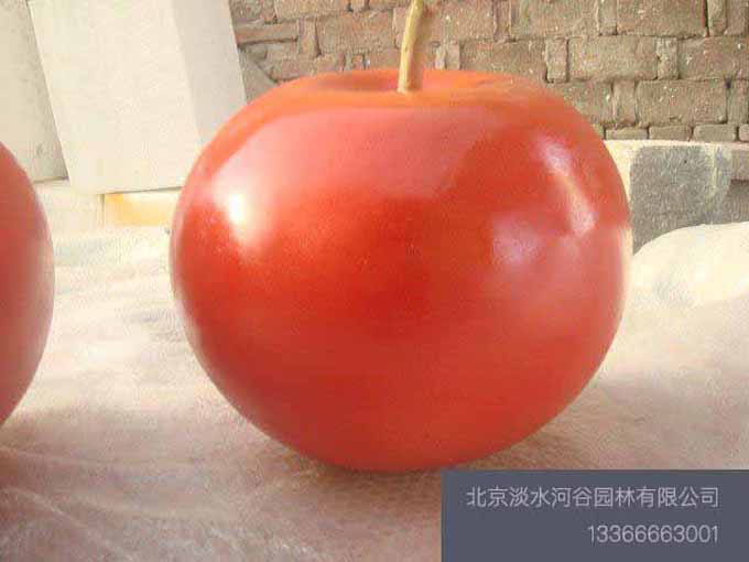 大型仿真苹果雕塑