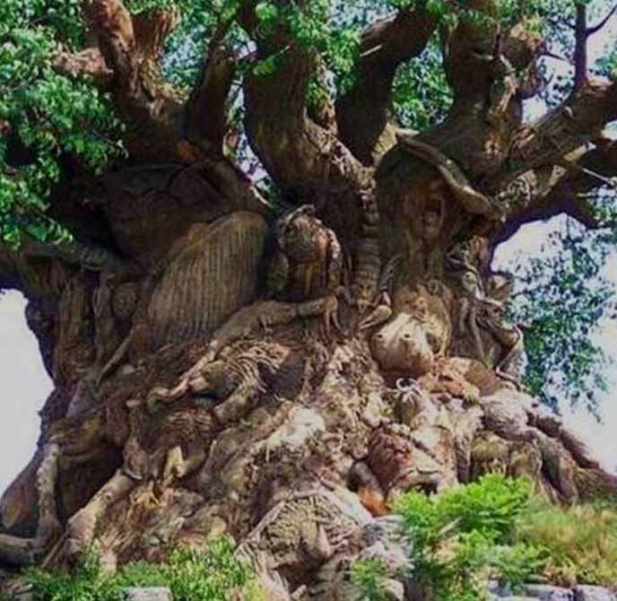 迪士尼仿真树