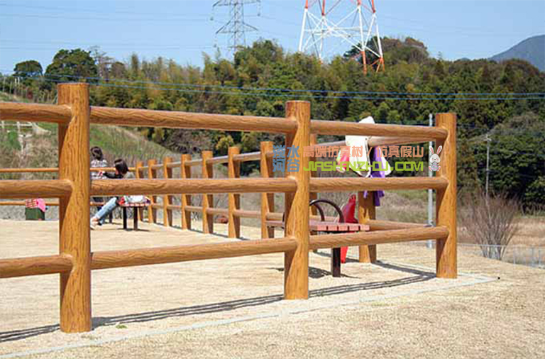三段仿木栏杆