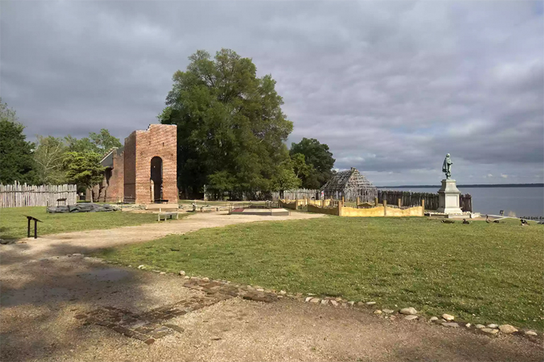 詹姆斯敦殖民地詹姆斯堡遗址弗吉尼亚殖民地国家历史公园