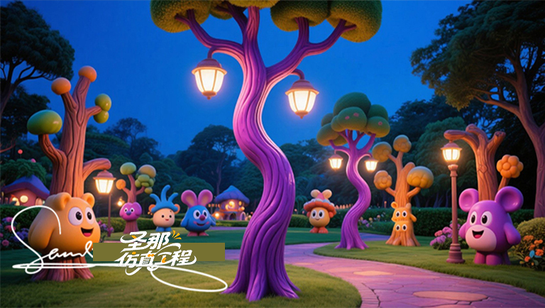 水泥仿木灯杆.jpg 水泥仿木灯杆