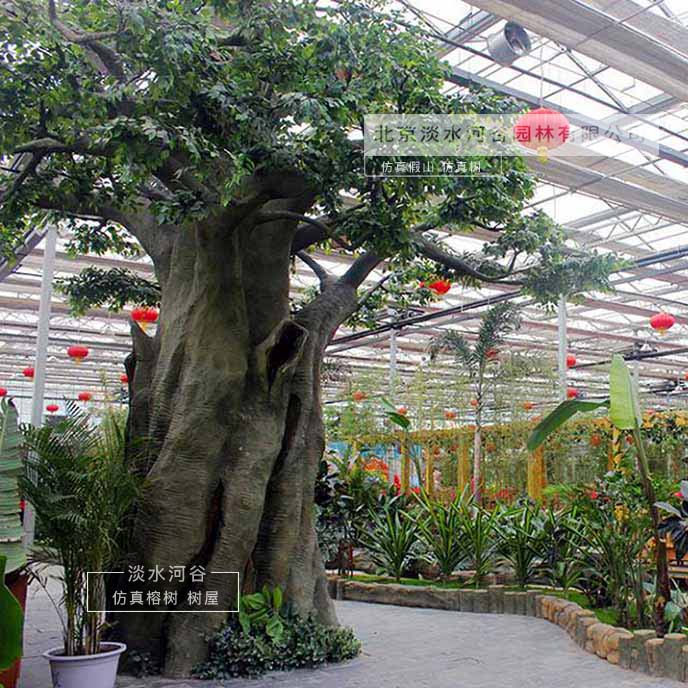 仿真榕树与仿真椰子树在室内软装中受到万众瞩目