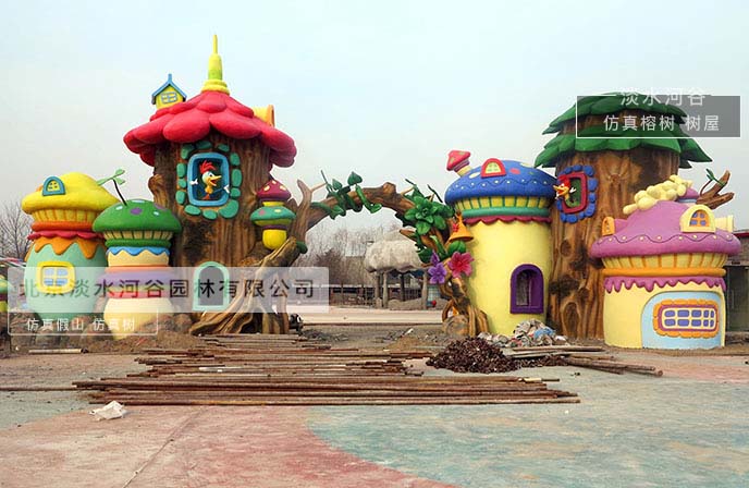 生态园大门制作是城市的点睛之笔，密不可分