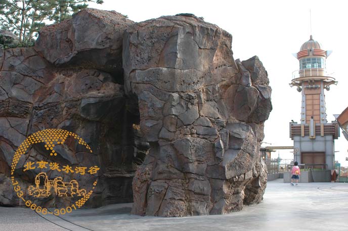 水泥假山制作风格特，富有创意的设计