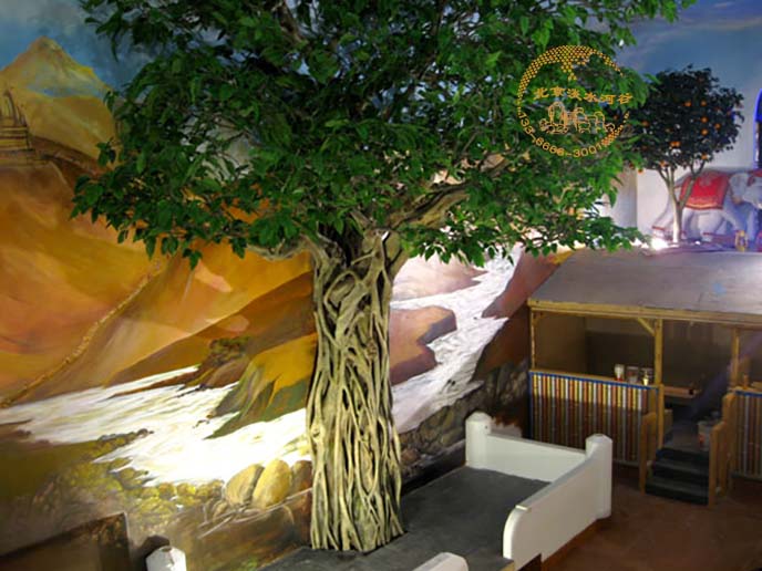 高端仿真榕树图片，精品仿真榕树图片-北京淡水河谷制作