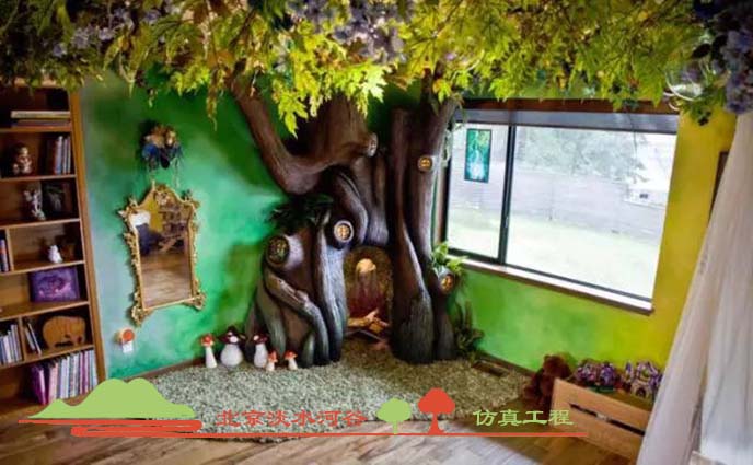 水泥假树制作流程，北京淡水河谷的详细施工步骤