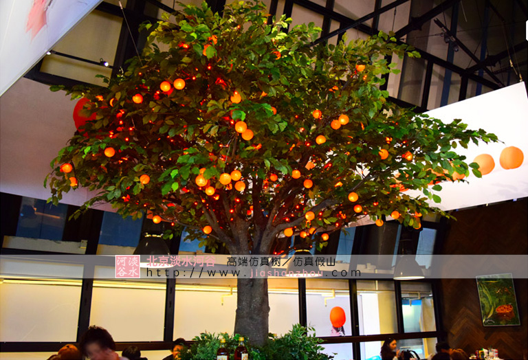 仿真假树品种多颜色好适应环境强