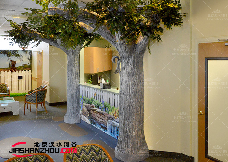 仿真树不用耗费这么多力仍可以使人轻松享受自然的美好