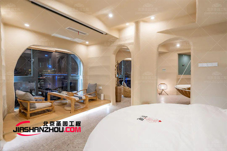 三亚海棠湾亚特兰蒂斯附近的仿真盐洞酒店