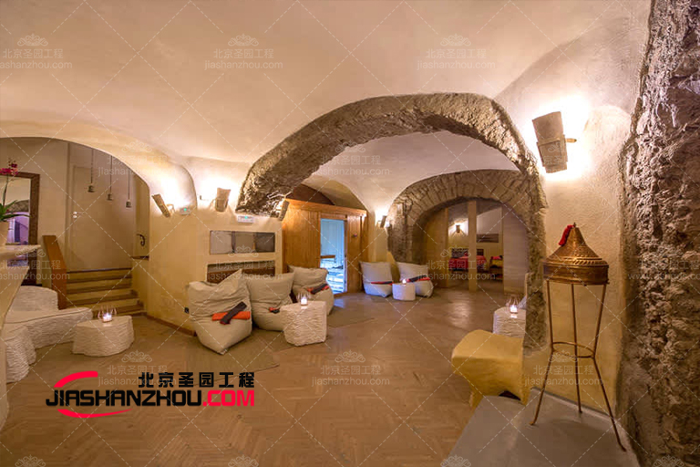 仿自然洞穴岩洞民宿冬暖夏凉放松好去处