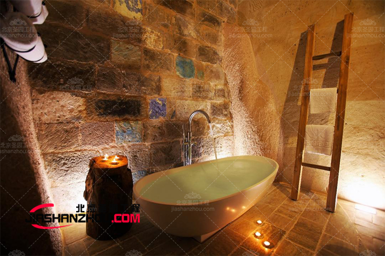 跟厂家学习如何设计出好的仿真窑洞民宿空间