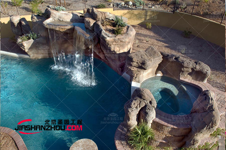 江西环保型仿石假山 TCP手工仿真假山造景厂家