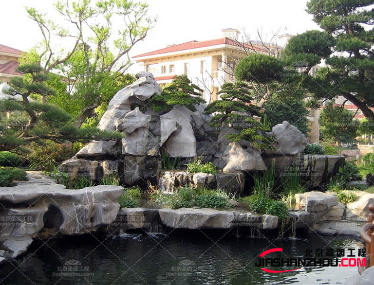 广西这样的仿真假山你们会拍照吗 自然微缩景观设计