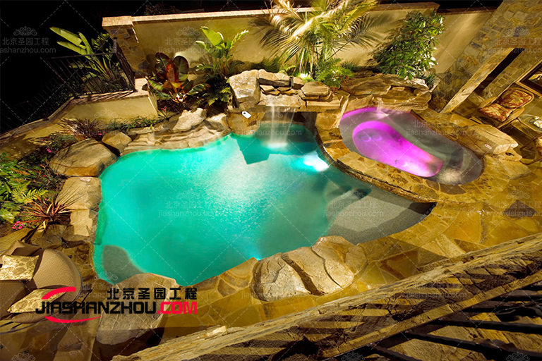 云南人造水泥假山 打造室内外自然美景犹如爱丽丝仙境