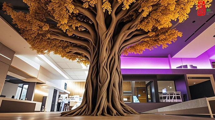 深入探寻甘肃的隐秘美景 造型优美仿真树不容错过