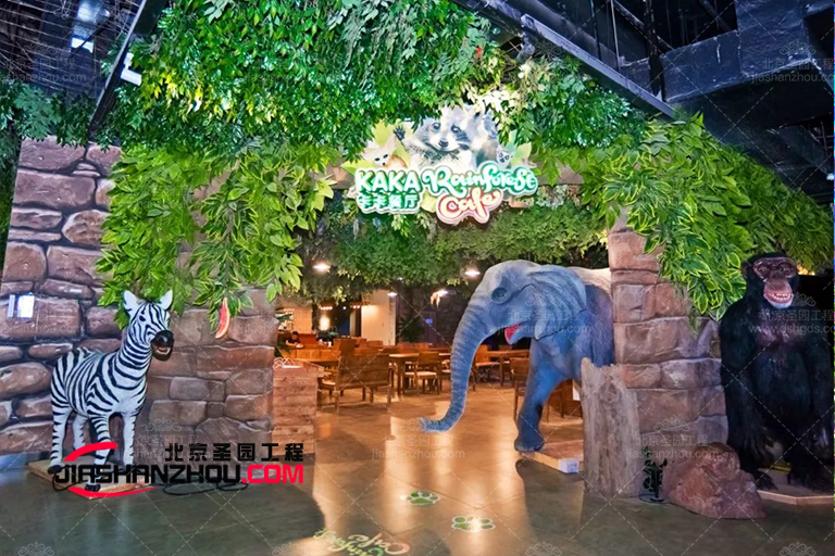 广州多元融合休闲互动仿真树大门设计激发越多灵感