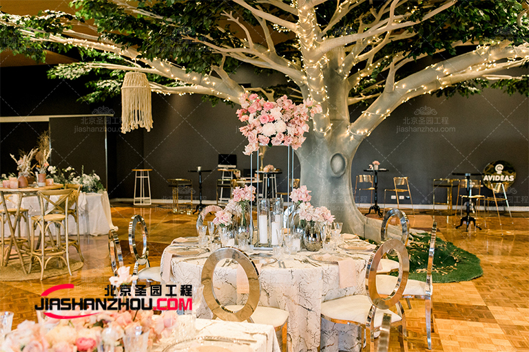 终于等到你 北京神仙颜值的森林童话仿真树设计