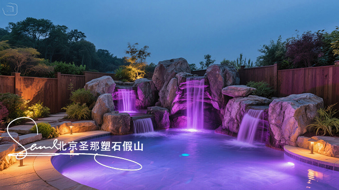 河南塑石假山鱼池重返人们纯真岁月的梦幻居所