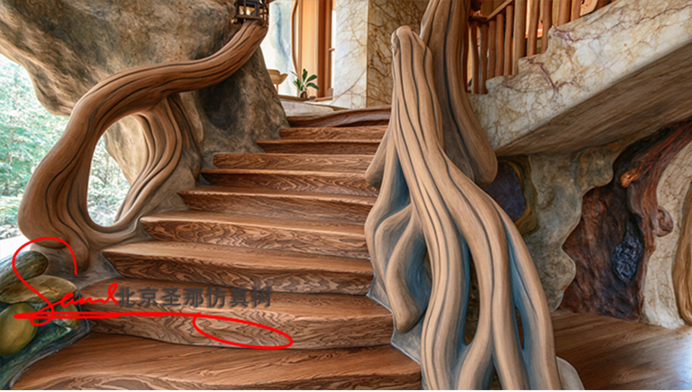 常州水泥仿木楼梯令人印象深刻便是那无处不在的魅力