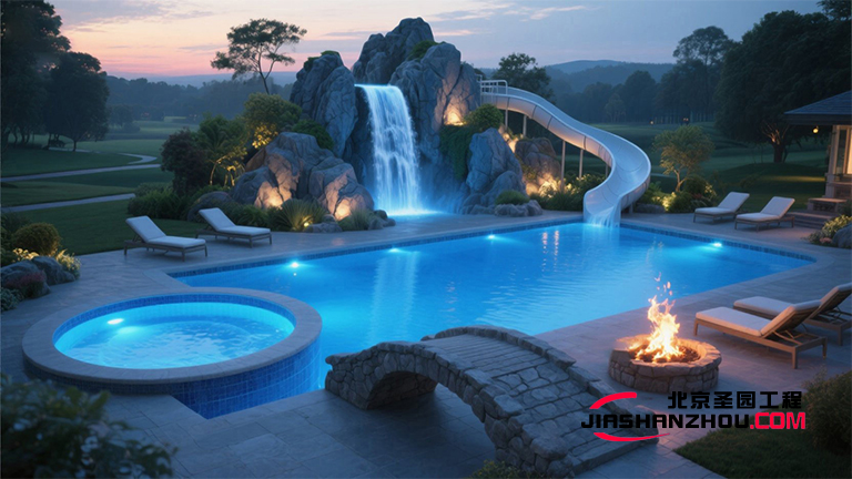 武汉景区主题乐园水泥假山施工公司的假山打造技巧有多少