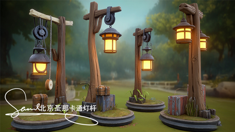 北京昌平厂家水泥仿木灯杆远超普通灯杆质优价廉