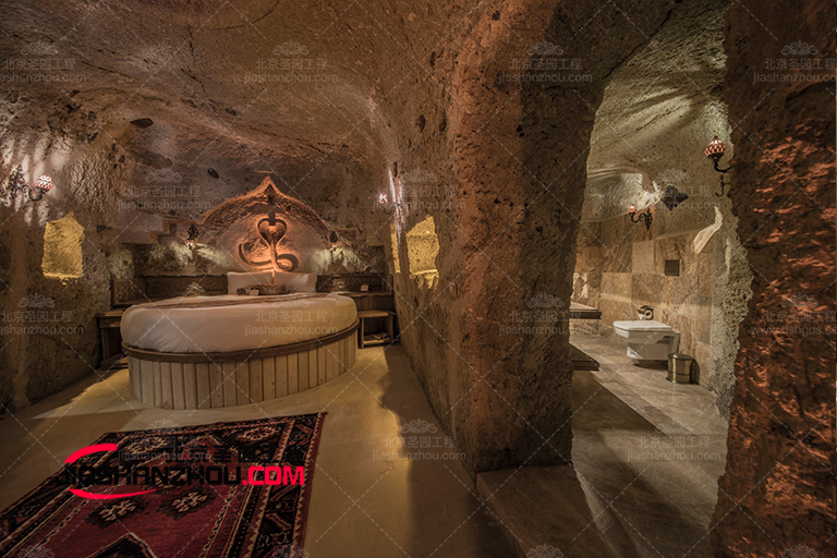 洞穴酒店卫浴
