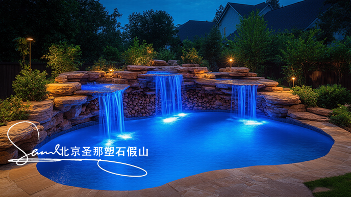 假山鱼池价格