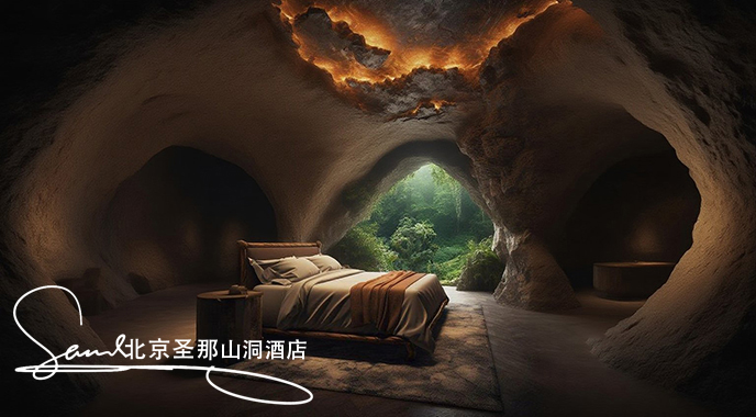 岩洞装修风格餐厅