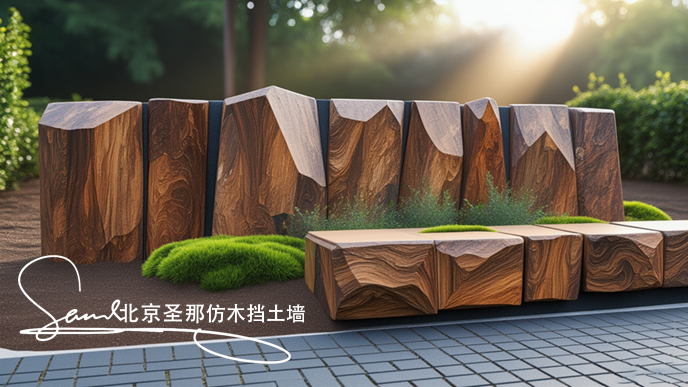 仿木挡土墙