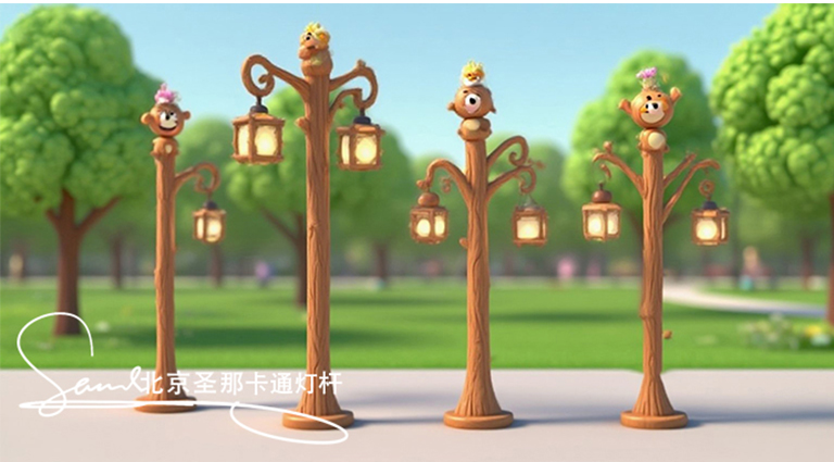 卡通灯杆.jpg 卡通灯杆