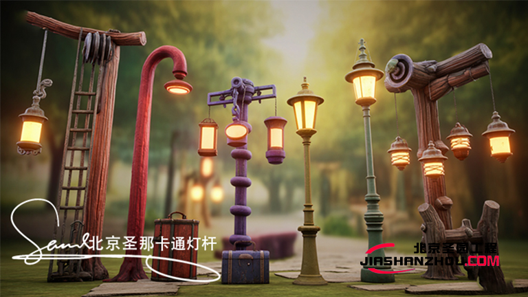 卡通灯杆.jpg 卡通灯杆