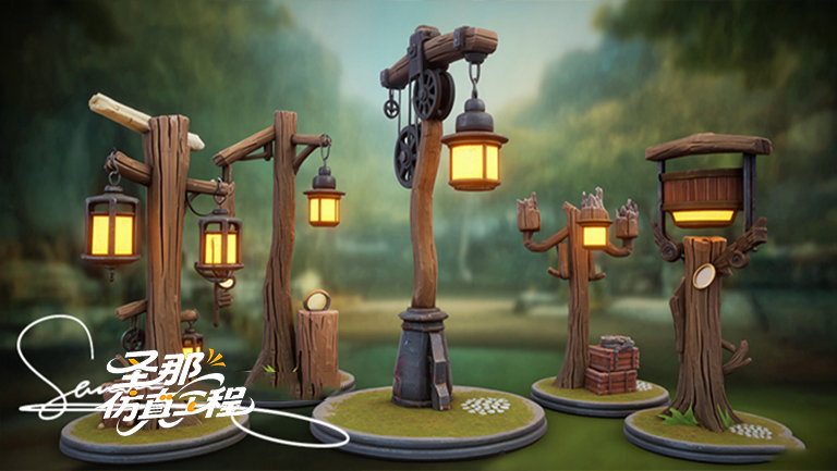 水泥仿木灯杆.jpg 水泥仿木灯杆