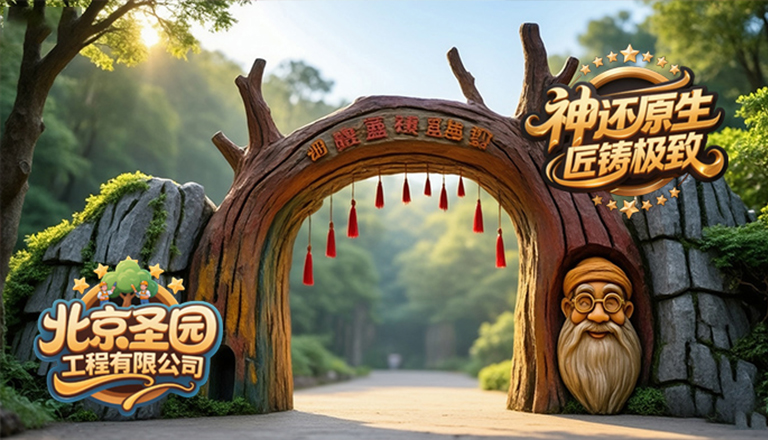 假山假树