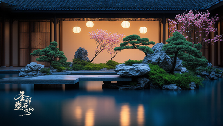 仿真假山