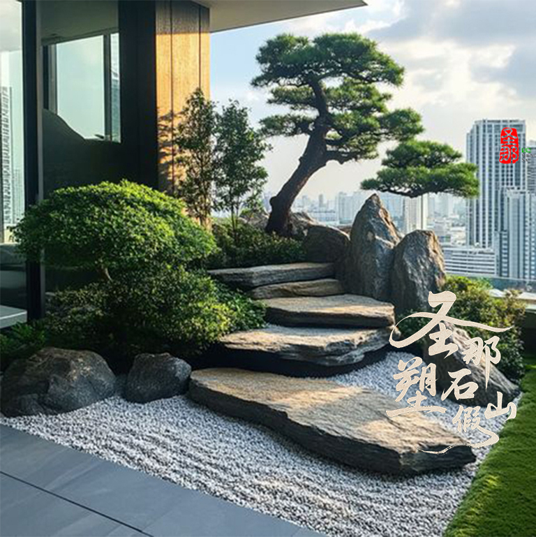 水泥假山