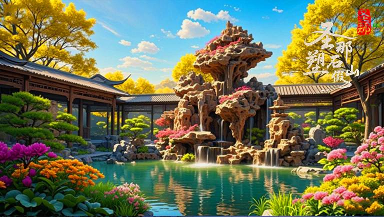 仿真假山