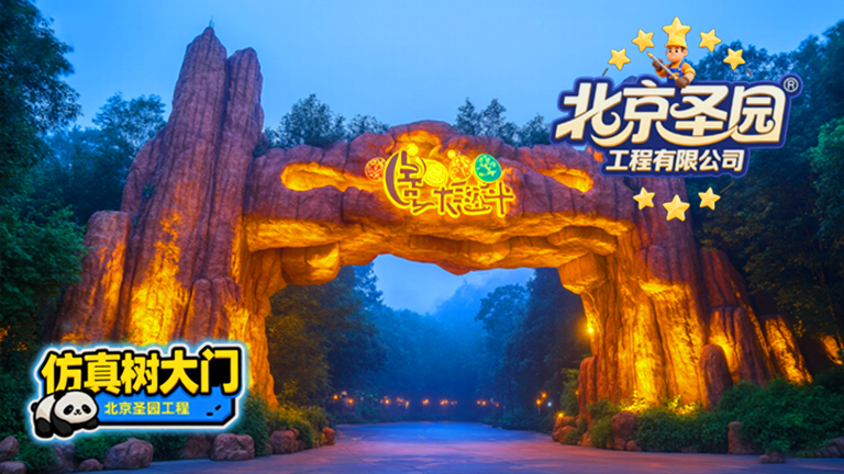 假山假树